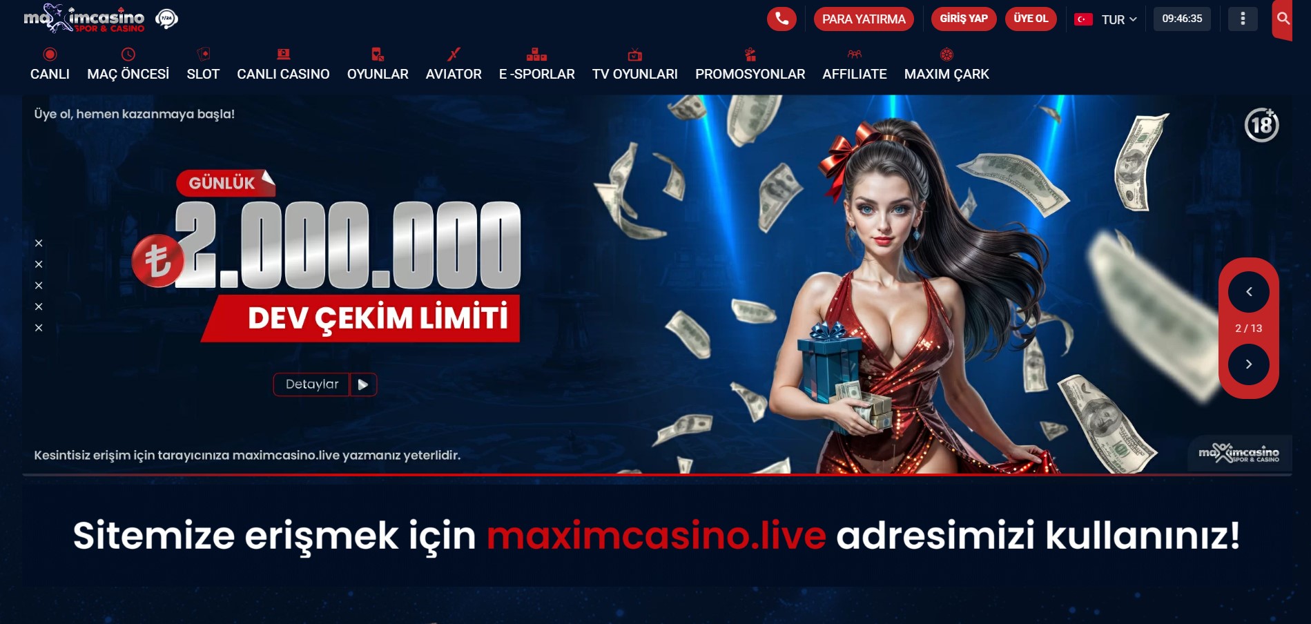 Maximcasino İnceleme